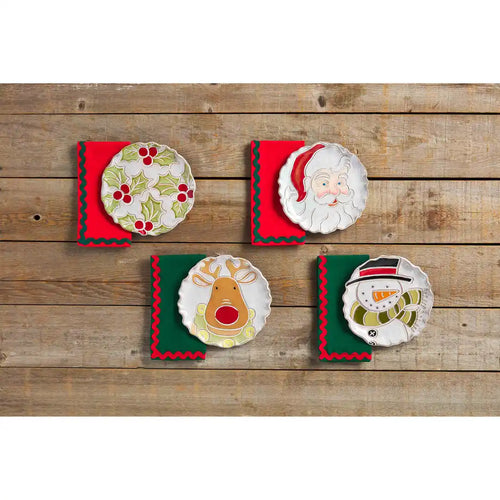 Santa Salad Plate