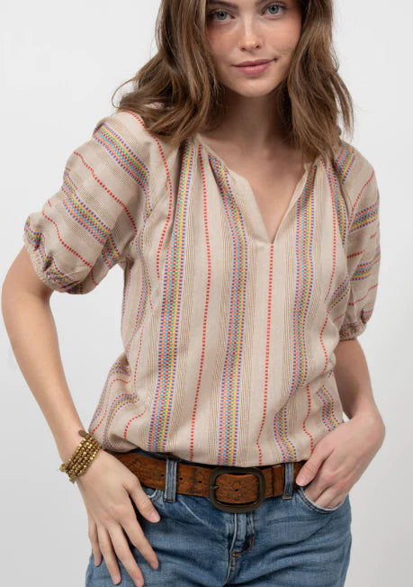 Primary Striped Top - Ivy Jane