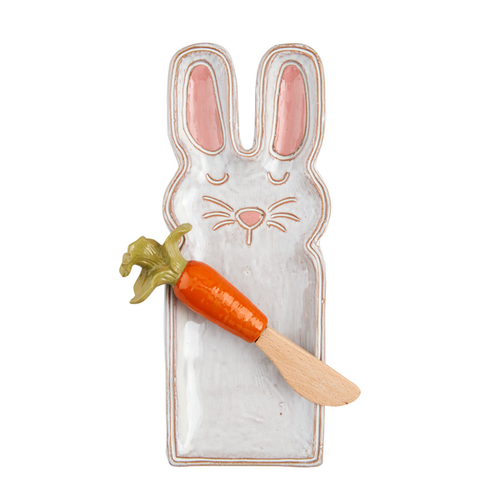 Bunny/Carrot Everything Plate Set
