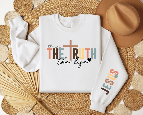 The Way, The Truth, The Life Sweatshirt - Pineapple Original