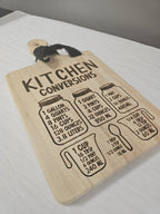 Kitchen Conversions Cutting Board