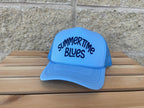 Summertime Blues Trucker Hat - Pineapple Original