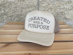 Created With A Purpose Trucker Hat - Pineapple Original