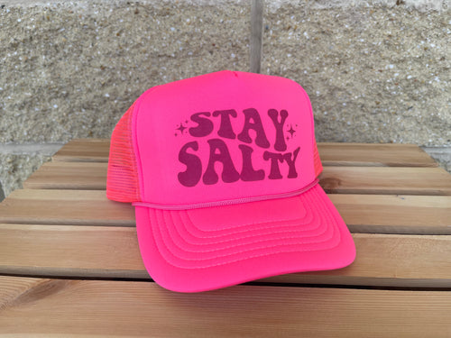 Stay Salty Trucker Hat - Pineapple Original