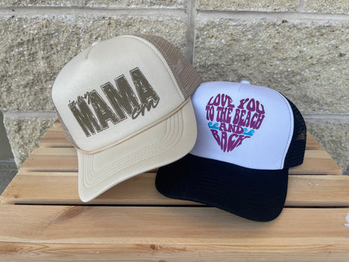 Love You To The Beach And Back Trucker Hat - Pineapple Original