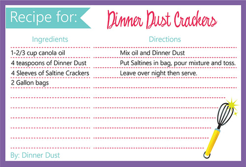 Dinner Dust Seasoning