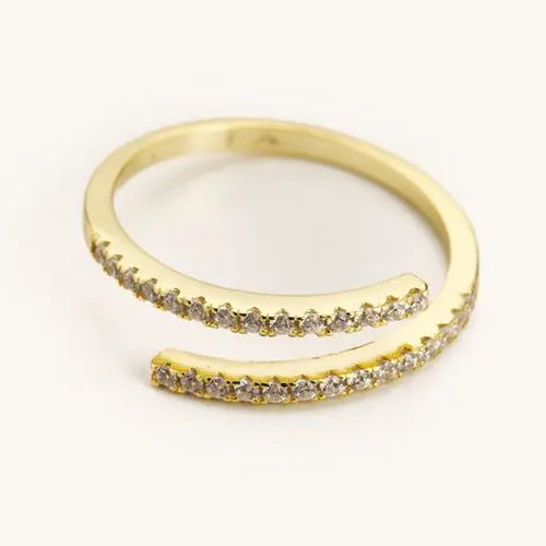 Gold Ashton Adjustable RIng