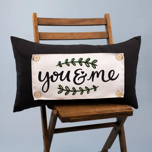 Family Home "You & Me" Pillow Swap - Lucky Bird