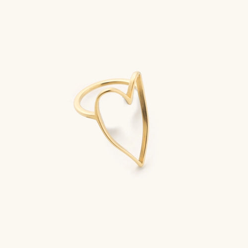 Lovie Gold Heart Ring