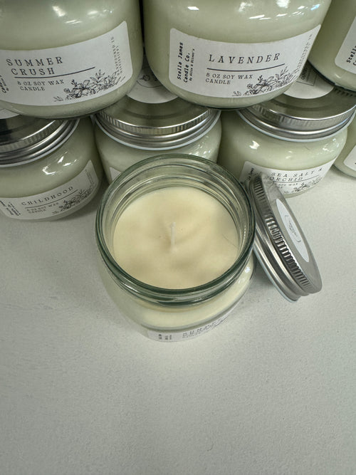 8oz Jar Soy Wax Candles