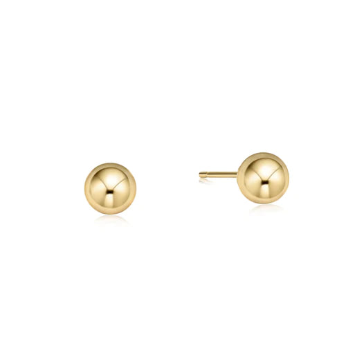 Classic 8mm Ball Stud- Gold