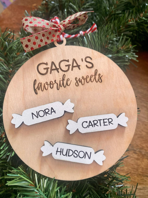 Personalized So Sweet Ornament