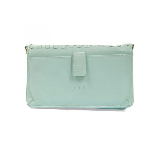 L8110-26 Aqua Lila Mini Woven Crossbody