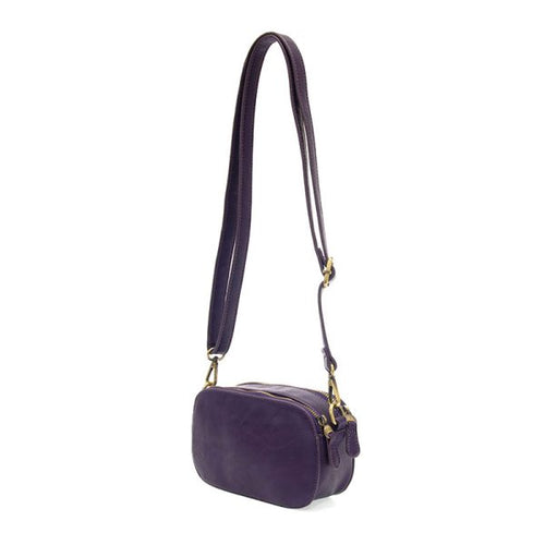 Mystic Purple Layne Double Zip Crossbody