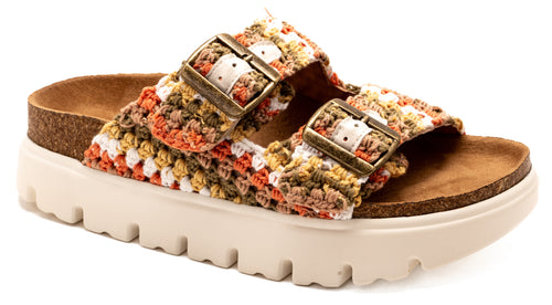 Rumor Has It - Natural Multi Platform Sandals