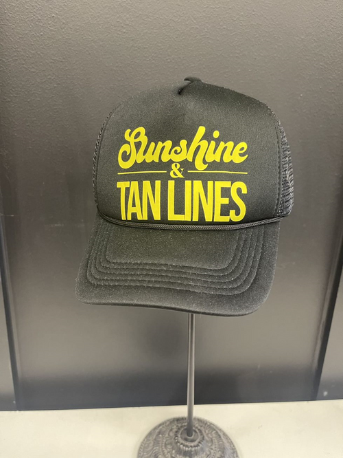 Sunshine and Tanlines Trucker Hat - Pineapple Original