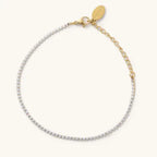 Gold Shimmer Tennis Bracelet - Waterproof