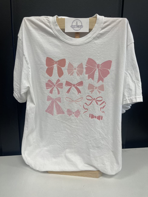 Pink Bow T-Shirt - Pineapple Original