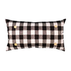 Lumbar Button Pillow - Lucky Bird