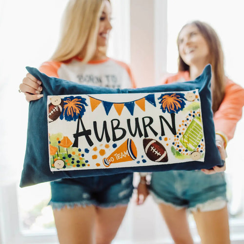 Gameday "Auburn City Cheer" Pillow Swap - Lucky Bird