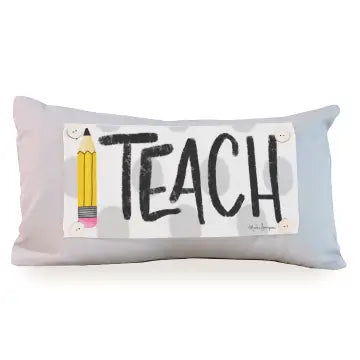 Teacher Inspiration "Teach" Pillow Swap - Lucky Bird