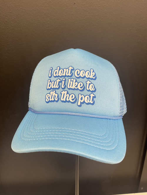 I Don't Cook Trucker Hat - Pineapple Original