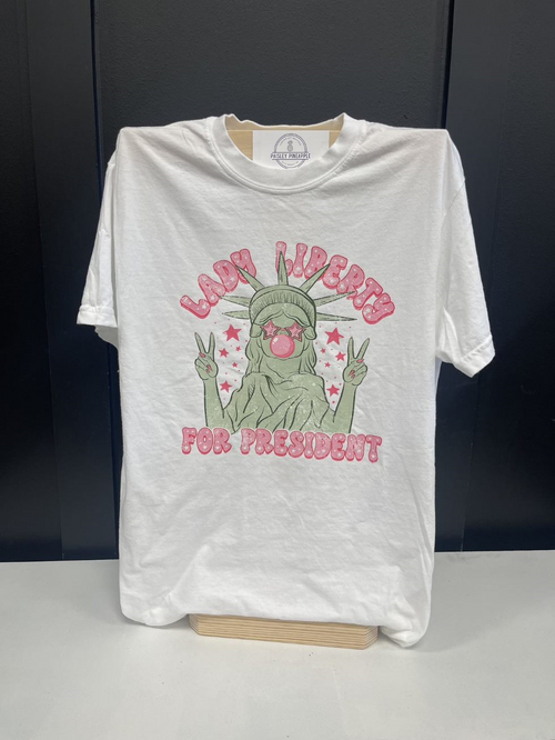 Lady Liberty T-Shirt - Pineapple Original