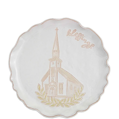 Church Blessing Platter